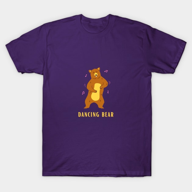 Dancing Bear T-Shirt by Art By Bear